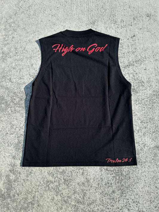 “Ruler of Nations” Blk Sleeveless Tee