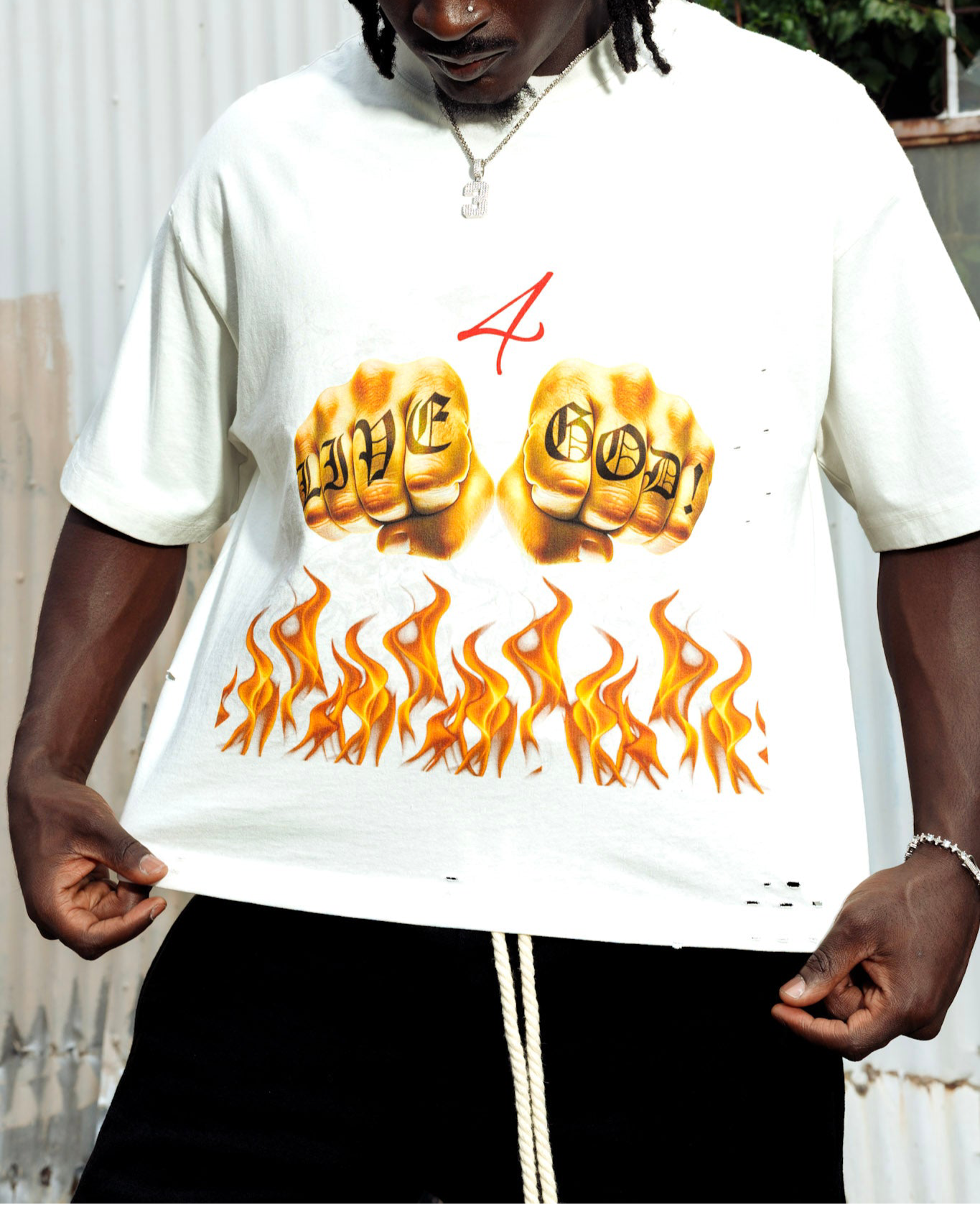 “Live 4 God” tee