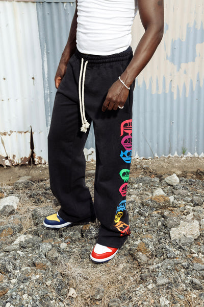 THC “High on God” Flare Sweats