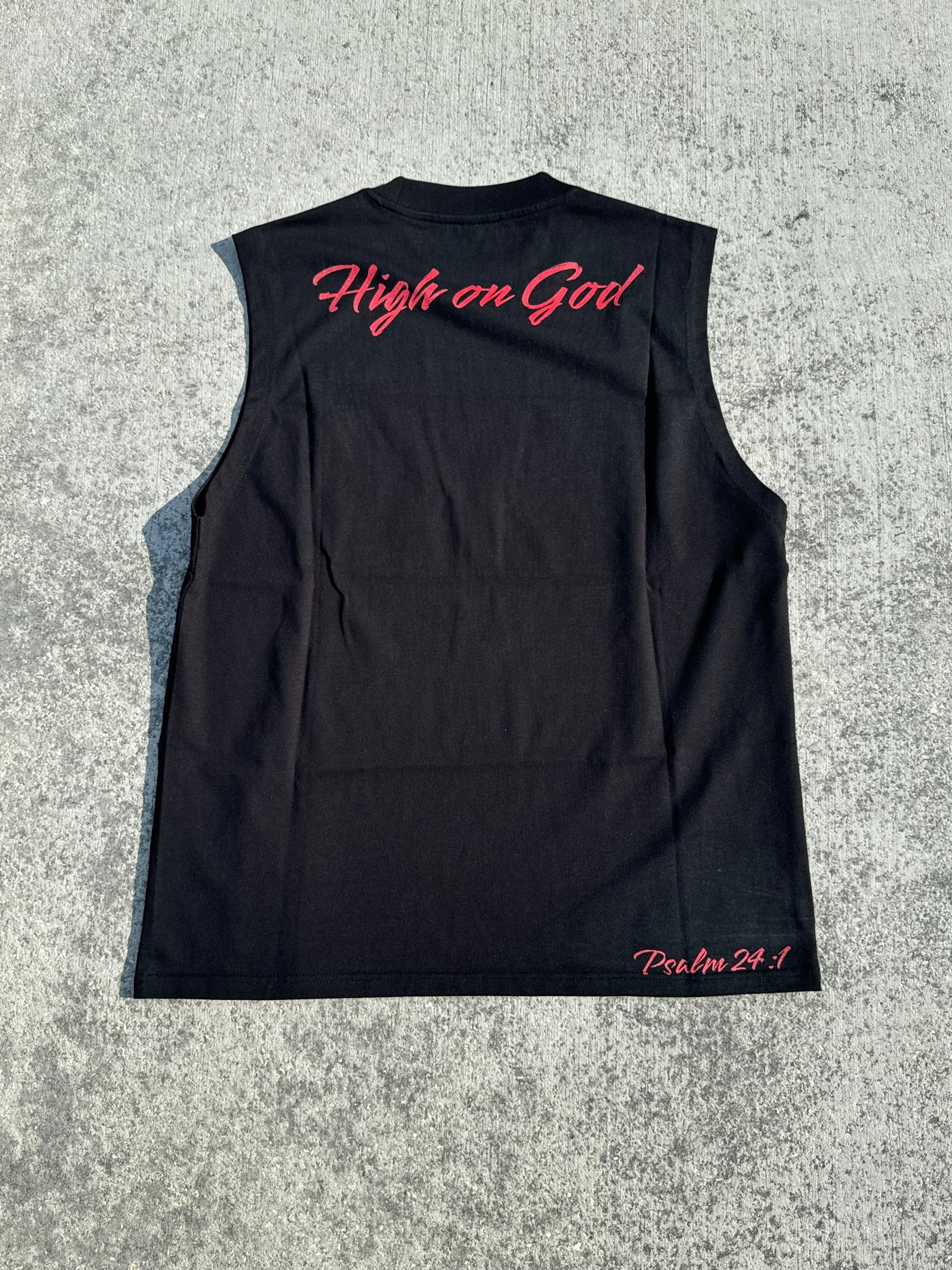 “Ruler of Nations” Blk Sleeveless Tee