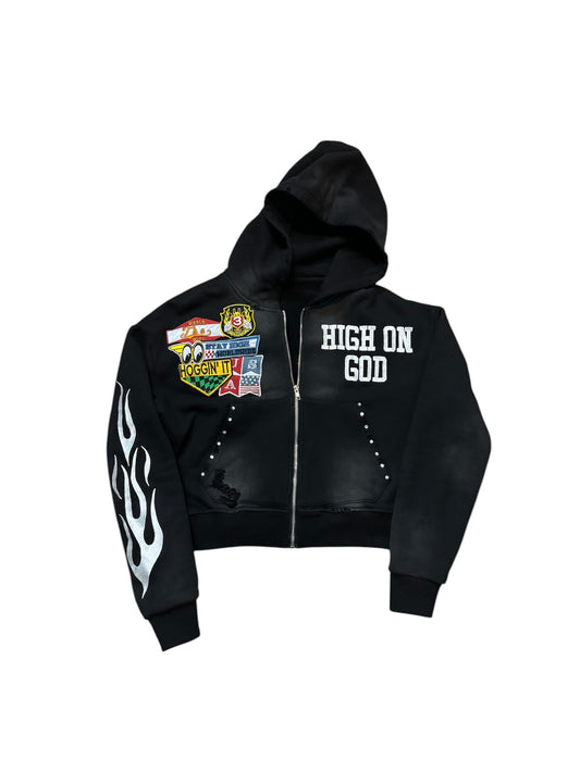 THC “High On God” Zip Up